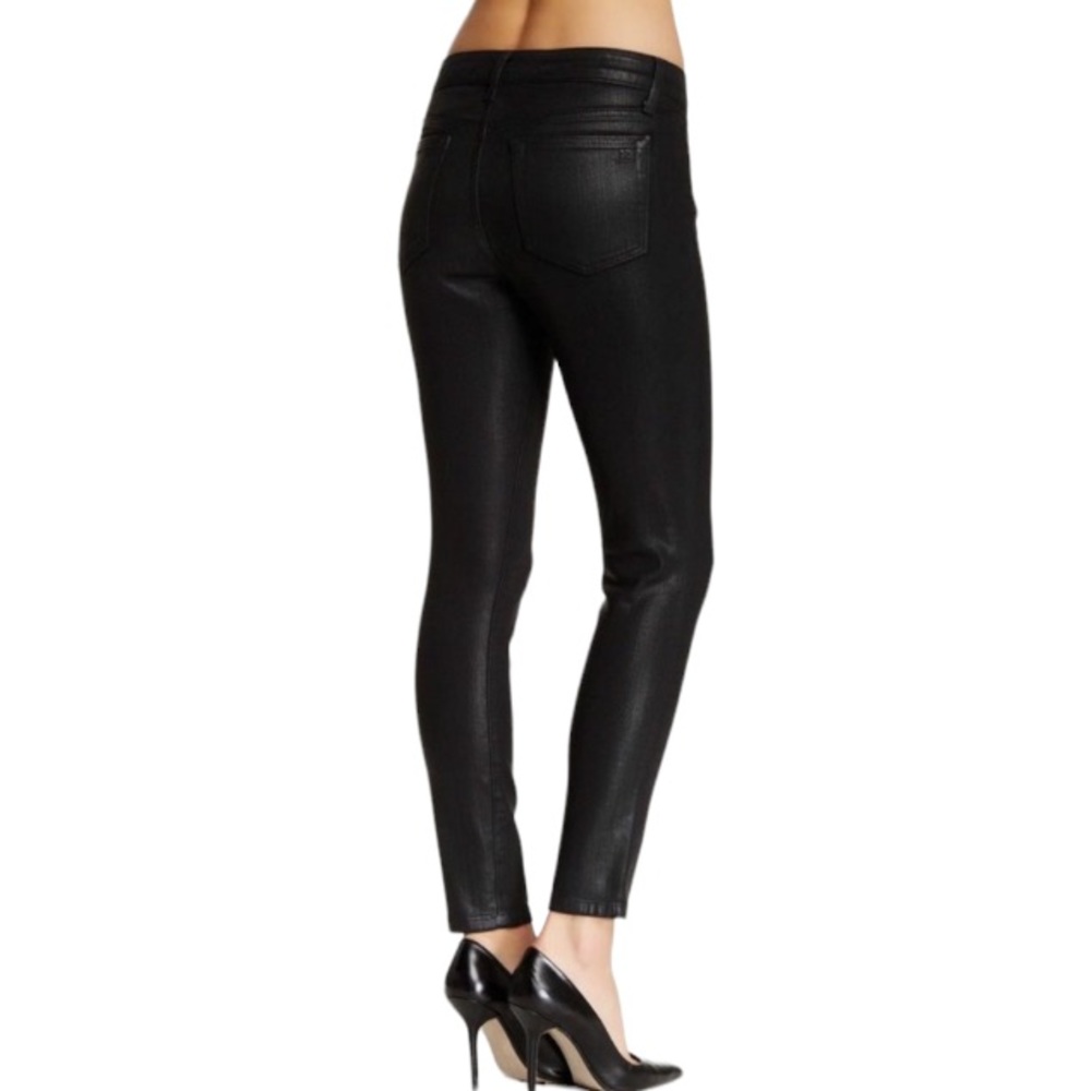 Joe’s Jeans Coated Black Skinny Ultra Slim Fit